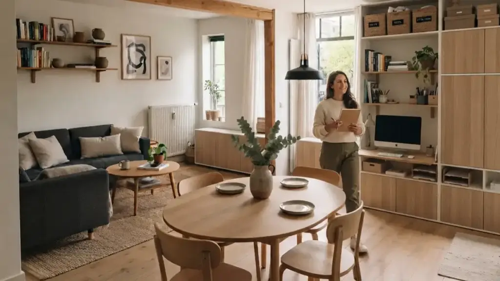 Checklist voor het praktisch inrichten van een kleine woning