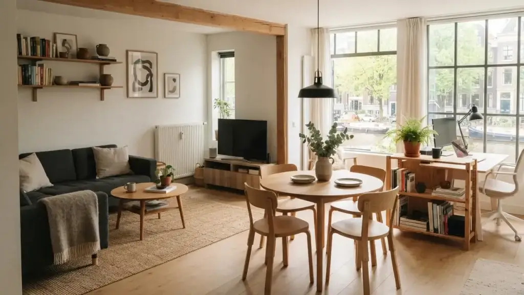 Multifunctionele meubels voor een klein huis met extra opbergruimte